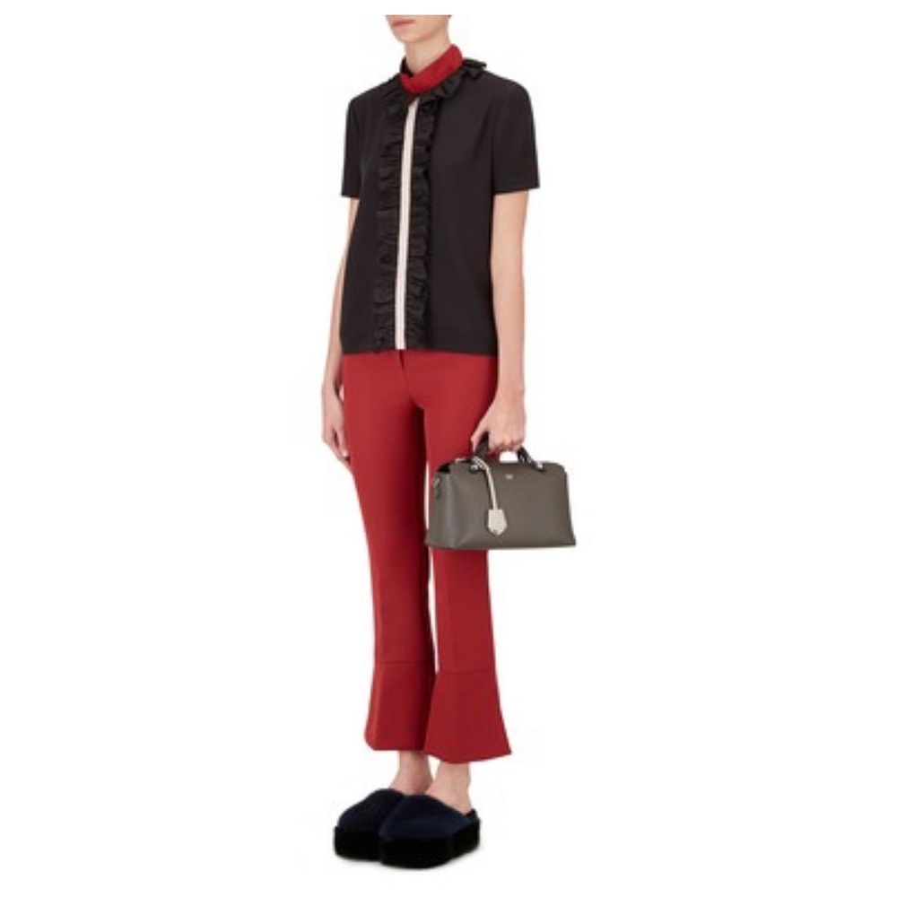 ❌SOLDto fashionphile❌Fendi By the way with snakeskin satchel - Picture 13 of 15